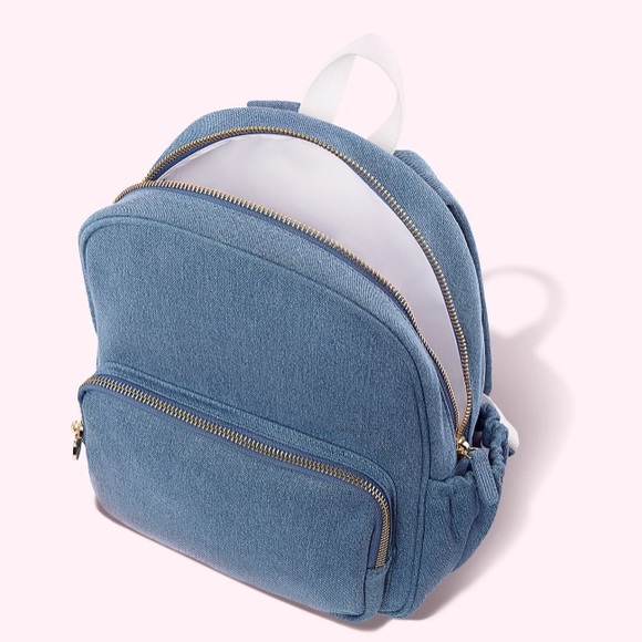 Stoney Clover Lane Blue Denim Mini Backpack
New With Tags - Picture 3 of 10